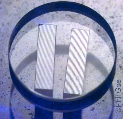 Checking Slip Gauges with an Optical Flat © Phil Gee